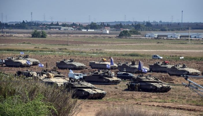 Harpte 9’uncu gün! Yüzlerce İsrail tankı Gazze sınırında