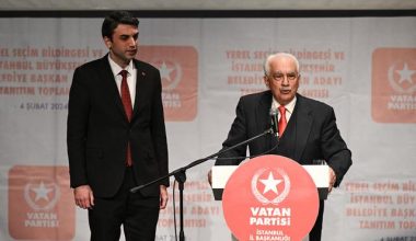Vatan Partisi’nin İstanbul Büyükşehir Belediye Başkan adayı İbrahim Okan Özkan oldu